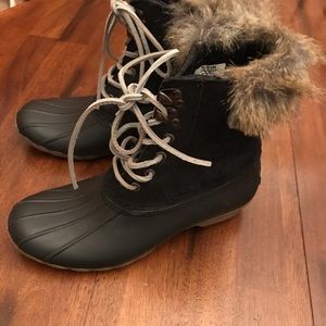 Sperry Topsider Duck Boot with fur